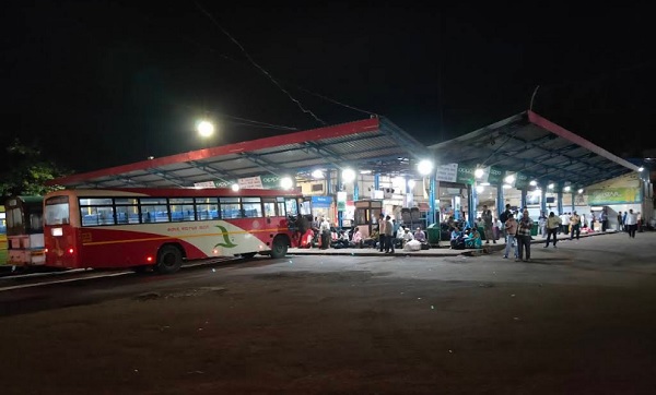 msrtc kolhapur st bus stand